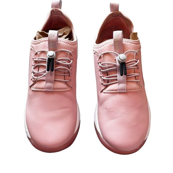 CLOVE Unisex Classic Slip-On Fluid-Resistant Sneakers Pink Size W9.5/M8 NWOB - Picture 6 of 11